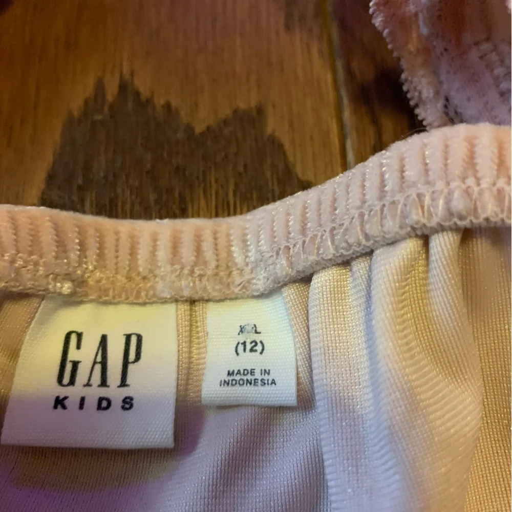 Gap kids velve dress